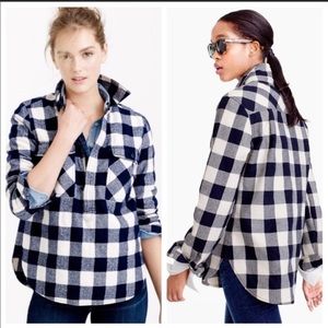 J.crew Flannel buffalo check